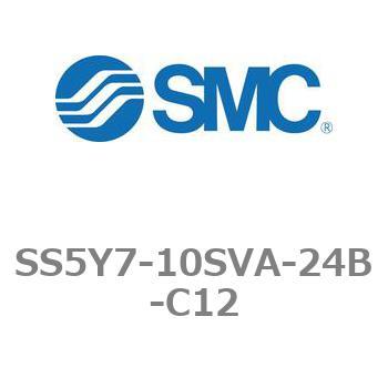 5ポートソレノイドバルブ用マニホールドベース SY7000シリーズ SS5Y7-10SVA SMC