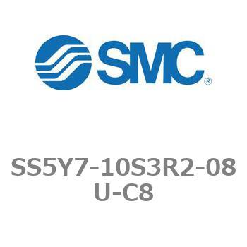 5ポートソレノイドバルブ用マニホールドベース SY7000シリーズ SS5Y7-10S3R2 SMC