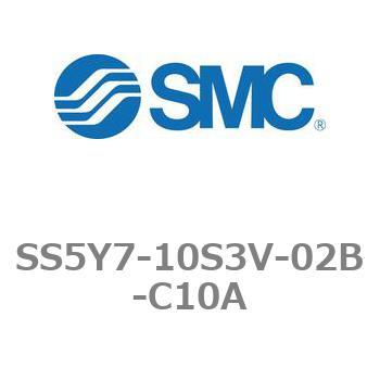 5ポートソレノイドバルブ用マニホールドベース SY7000シリーズ SS5Y7-10S3V SMC