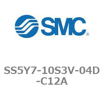 5ポートソレノイドバルブ用マニホールドベース SY7000シリーズ SS5Y7-10S3V SMC