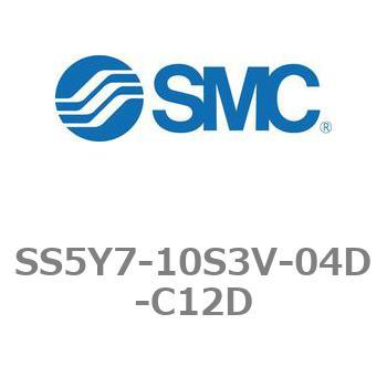 5ポートソレノイドバルブ用マニホールドベース SY7000シリーズ SS5Y7-10S3V SMC