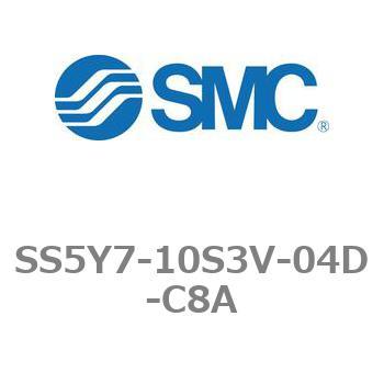 5ポートソレノイドバルブ用マニホールドベース SY7000シリーズ SS5Y7-10S3V SMC