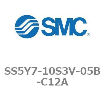 5ポートソレノイドバルブ用マニホールドベース SY7000シリーズ SS5Y7-10S3V SMC