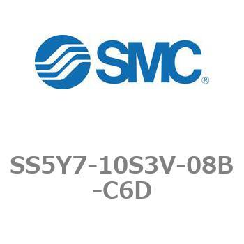 5ポートソレノイドバルブ用マニホールドベース SY7000シリーズ SS5Y7-10S3V SMC