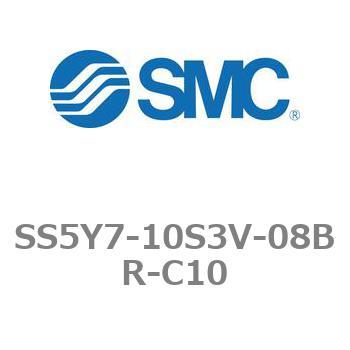5ポートソレノイドバルブ用マニホールドベース SY7000シリーズ SS5Y7-10S3V SMC