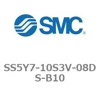 5ポートソレノイドバルブ用マニホールドベース SY7000シリーズ SS5Y7-10S3V SMC