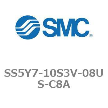 5ポートソレノイドバルブ用マニホールドベース SY7000シリーズ SS5Y7-10S3V SMC