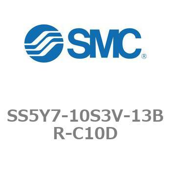 5ポートソレノイドバルブ用マニホールドベース SY7000シリーズ SS5Y7-10S3V SMC