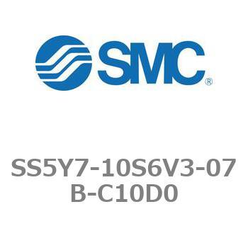 5ポートソレノイドバルブ用マニホールドベース SY7000シリーズ SS5Y7-10S6V3 - SMC