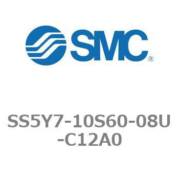 5ポートソレノイドバルブ用マニホールドベース SY7000シリーズ SS5Y7-10S60 SMC