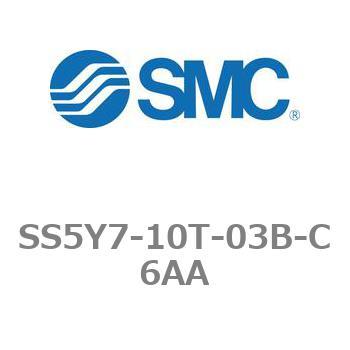 5ポートソレノイドバルブ用マニホールドベース 大人気定番商品 SY7000シリーズ SS5Y7-10T 再入荷/予約販売!