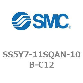 5ポートソレノイドバルブ用マニホールドベース SY7000シリーズ SS5Y7-11SQAN SMC