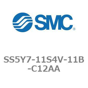 5ポートソレノイドバルブ用マニホールドベース SY7000シリーズ SS5Y7-11S4V SMC