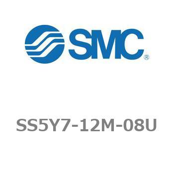 5ポートソレノイドバルブ用マニホールドベース SY7000シリーズ SS5Y7-12M SMC