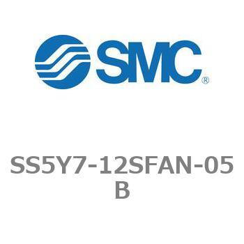 5ポートソレノイドバルブ用マニホールドベース SY7000シリーズ SS5Y7-12SFAN SMC