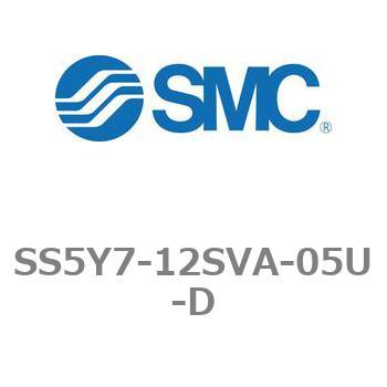 5ポートソレノイドバルブ用マニホールドベース SY7000シリーズ SS5Y7-12SVA SMC