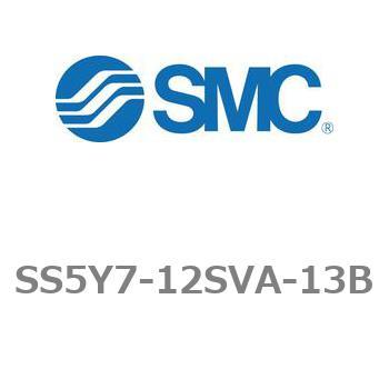 5ポートソレノイドバルブ用マニホールドベース SY7000シリーズ SS5Y7-12SVA SMC