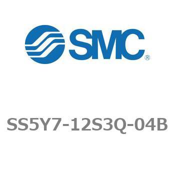 5ポートソレノイドバルブ用マニホールドベース SY7000シリーズ SS5Y7-12S3Q SMC
