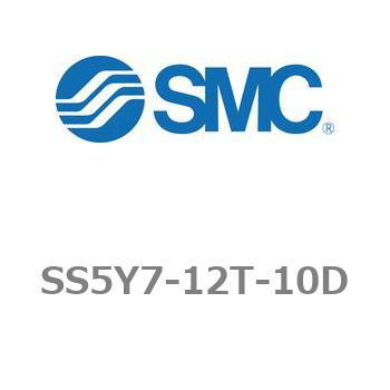 5ポートソレノイドバルブ用マニホールドベース SY7000シリーズ SS5Y7-12T SMC