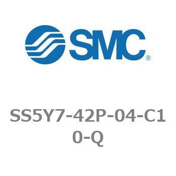 5ポートソレノイドバルブ用マニホールドベース SY7000シリーズ SS5Y7-42P SMC