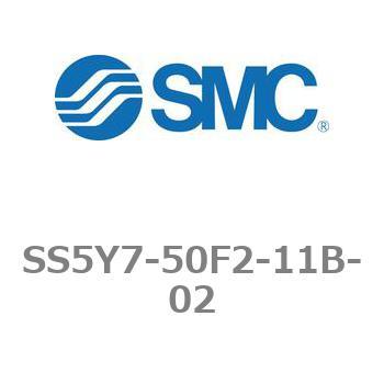 5ポートソレノイドバルブ用マニホールドベース SY7000シリーズ SS5Y7-50F2 SMC