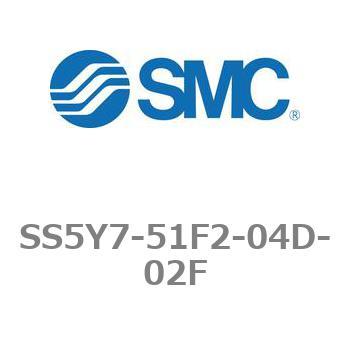 5ポートソレノイドバルブ用マニホールドベース SY7000シリーズ SS5Y7-51F2 SMC