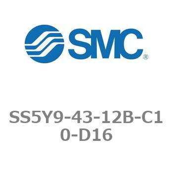 5ポートソレノイドバルブ用マニホールドベース SY9000シリーズ SS5Y9 SMC