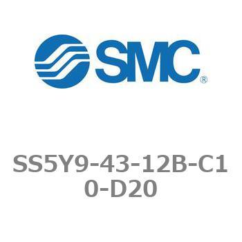 5ポートソレノイドバルブ用マニホールドベース SY9000シリーズ SS5Y9 SMC