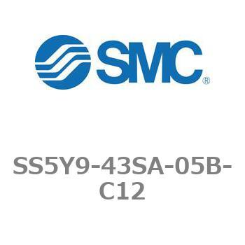 5ポートソレノイドバルブ用マニホールドベース SY9000シリーズ SS5Y9 SMC