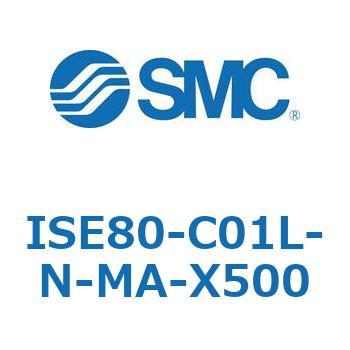 ISE80-C01L-N-MA-X500 2色表示式デジタル圧力スイッチ/汎用流体用(正圧用) (ISE80-C01-～) 1個 SMC