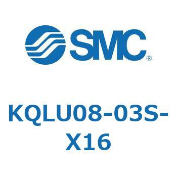 KQLU08-03S-X16 KQ2 Series(KQLU`) SMC 21935347
