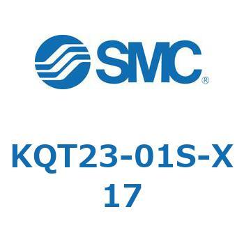 KQT23-01S-X17 KQ2 Series(KQT23-�`) SMC 21952131