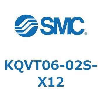 KQVT06-02S-X12 KQ2 Series(KQVT�`) SMC 21961782