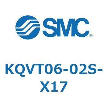 KQVT06-02S-X17 KQ2 Series(KQVT�`) SMC 21961807