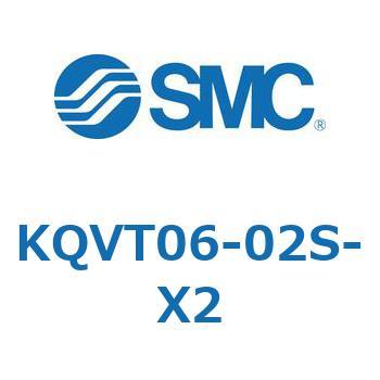 KQVT06-02S-X2 KQ2 Series(KQVT�`) SMC 21961816