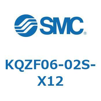 KQZF06-02S-X12 KQ2 Series(KQZF`) SMC 21974504