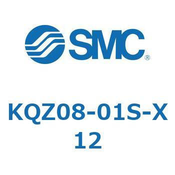 KQZ08-01S-X12 KQ2 Series(KQZ0�`) SMC 21976726