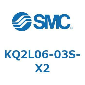 KQ2L06-03S-X2 KQ2 Series(KQ2L06-�`) SMC 21999345