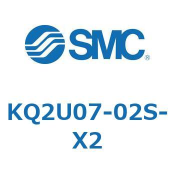 KQ2U07-02S-X2 KQ2 Series(KQ2U07-�`) SMC 22017423