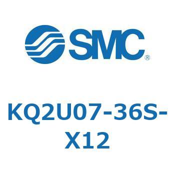 KQ2U07-36S-X12 KQ2 Series(KQ2U07-�`) SMC 22017685