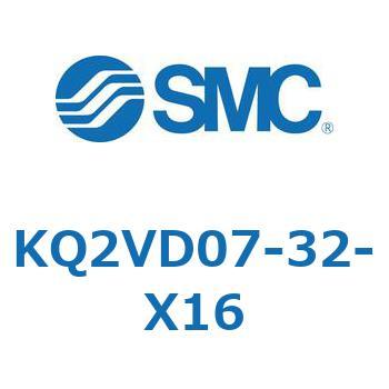 KQ2 Series(KQ2VD～) SMC