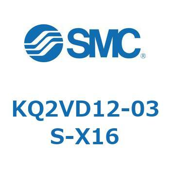 KQ2 Series(KQ2VD～) SMC