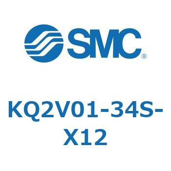 KQ2V01-34S-X12 KQ2 Series(KQ2V0�`) SMC 22027896