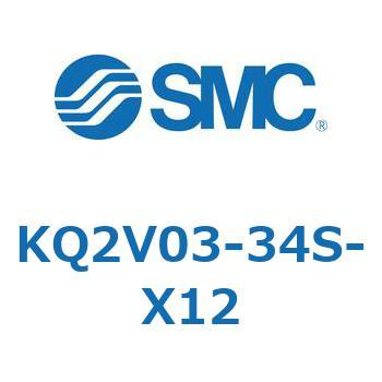 KQ2V03-34S-X12 KQ2 Series(KQ2V0�`) SMC 22027984
