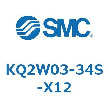 KQ2W03-34S-X12 KQ2 Series(KQ2W0�`) SMC 22029865