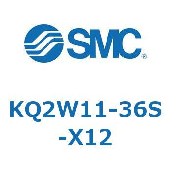 KQ2W11-36S-X12 KQ2 Series(KQ2W1`) SMC 22032394