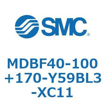 MDBF40-100+170-Y59BL3-XC11 �W���`�G�A�V�����_(�p�`�J�o�[)MB �V���[�Y(MDBF40-10�`) SMC 22498795