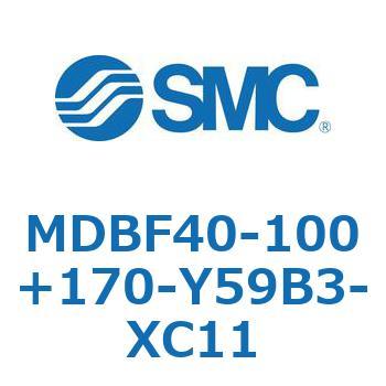 MDBF40-100+170-Y59B3-XC11 �W���`�G�A�V�����_(�p�`�J�o�[)MB �V���[�Y(MDBF40-10�`) SMC 22498804