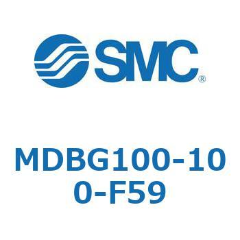 MDBG100-100-F59 標準形エアシリンダ(角形カバー)MB シリーズ(MDBG100-1～) SMC 22559336