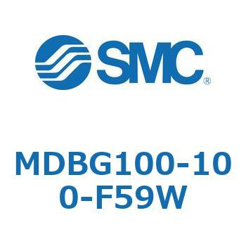 MDBG100-100-F59W 標準形エアシリンダ(角形カバー)MB シリーズ(MDBG100-1～) SMC 22559345
